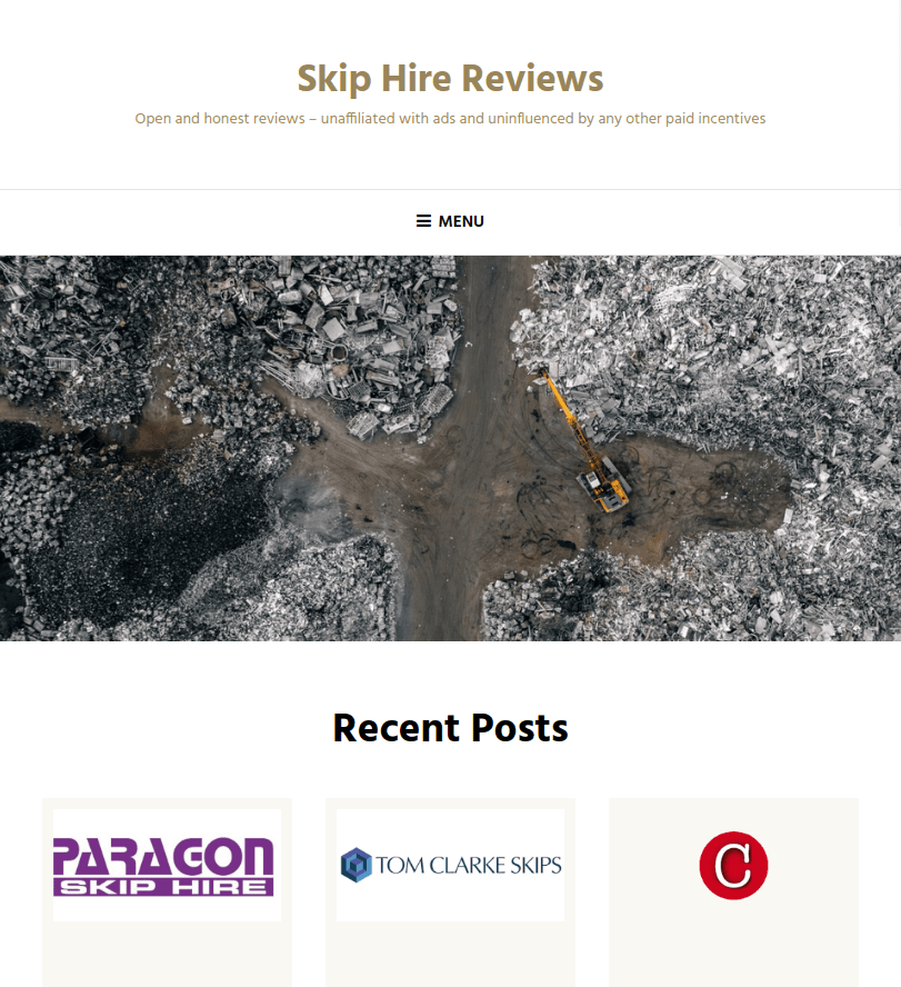 Skipreview.uk Main Page